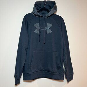 Under Armour Black Hoodie Camo Print Logo new size M UA rival